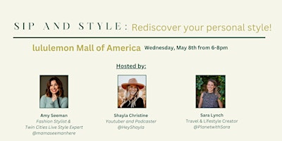 Imagem principal de Sip and Style: Rediscover Your Style