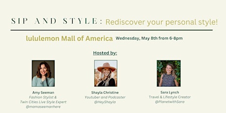 Image principale de Sip and Style: Rediscover Your Style