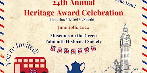 Imagem principal do evento 24th Annual Heritage Award Celebration at Museums on the Green