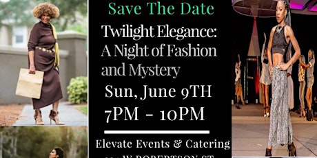 Twilight Elegance: A Night of Fashion and Mystery