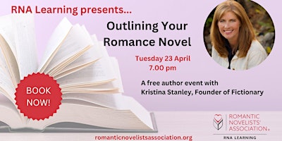 Imagem principal do evento Outlining your novel with Kristina Stanley author and founder of Fictionary