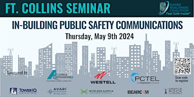 Primaire afbeelding van FT. COLLINS, CO IN-BUILDING PUBLIC SAFETY COMMUNICATIONS SEMINAR 2024