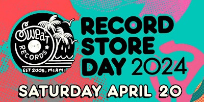 RECORD STORE DAY 2024 at Sweat Records! primary image