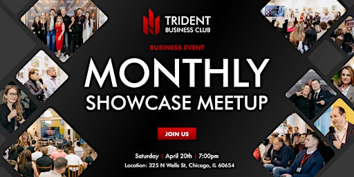 Primaire afbeelding van Monthly Showcase Meetup - April 20th