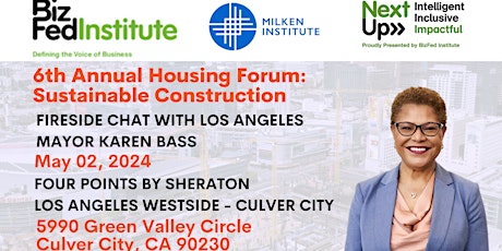 BizFed Institute & Milken Institute Housing Forum: Sustainable Construction