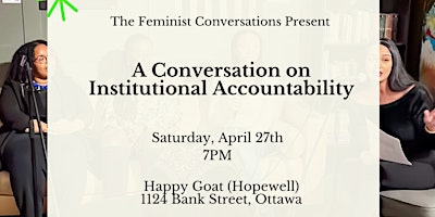 TFC Presents: A Conversation on Institutional Accountability primary image