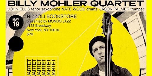 Imagem principal do evento Billy Mohler Quartet at Rizzoli Music Aperitivo