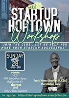 Image principale de STARTUP HOPTOWN! "A Small Business Startup Workshop"