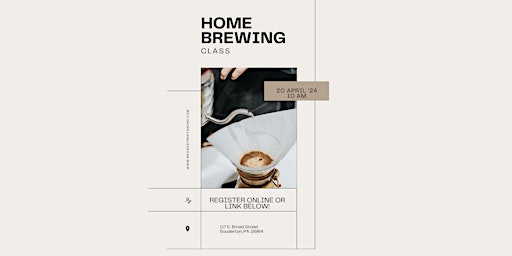 Imagem principal do evento Home Brewing Coffee Workshop
