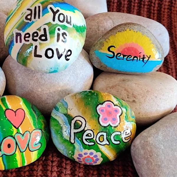 JOY Volunteers: Paint Positive Rocks for Cancer Center