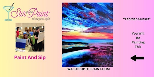 Imagem principal do evento West Seattle Paint and Sip, Paint Party, Paint Night  (Wine Included)
