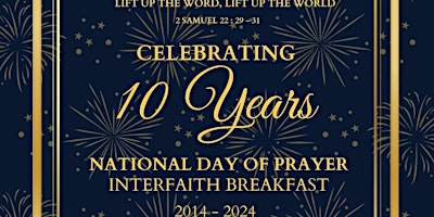 Imagen principal de NATIONA L  DAY  OF  PRAYER  INTERFAITH   BREAKFAST