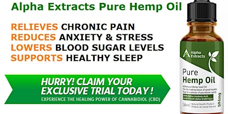 Alpha Extracts Pure Hemp Oil Canada – Special Offer!