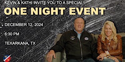 Primaire afbeelding van One Night Event in Texarkana, TX