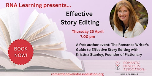 Primaire afbeelding van The Romance Writers Guide to Effective Story Editing with Kristina Stanley