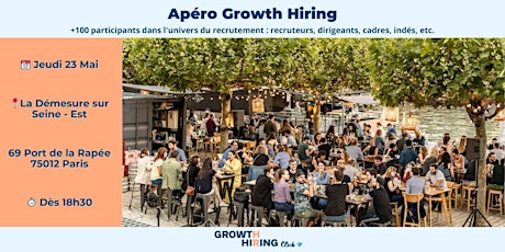 Apéro Recrutement à Paris