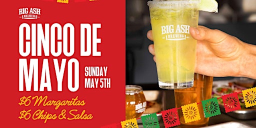Imagen principal de Cinco De Mayo at Big Ash Brewing!