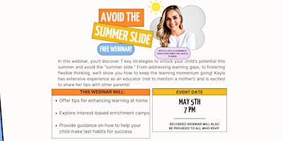 Imagen principal de 7 Ways to Prevent the Summer Slide