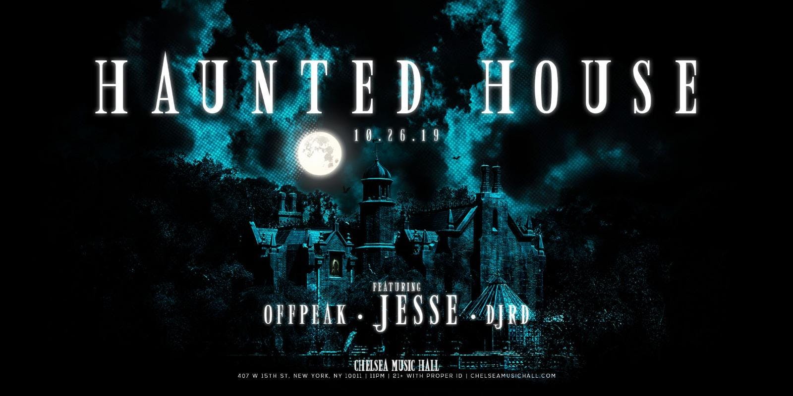 Haunted House at Chelsea Music Hall Halloween Party 10/26