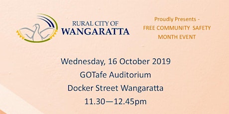Rural City of Wangaratta Safety Day 2019 primary image