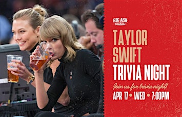 Taylor Swift Trivia Night! primary image