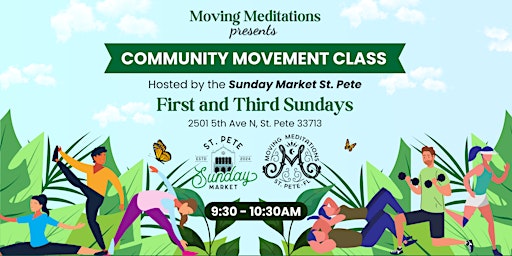 Primaire afbeelding van Sunday Market Movement Class