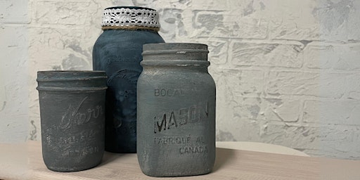 Primaire afbeelding van Mason Jar Chalk Paint Class (With Chalk Paint™ by Annie Sloan)