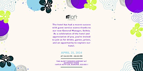 Aloft Celebration Event