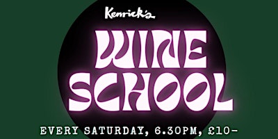 (SYDENHAM) Kenrick's Wine School primary image