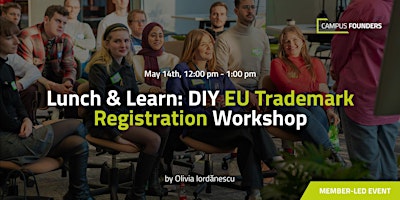 Imagem principal do evento Lunch & Learn: DIY EU Trademark Registration Workshop