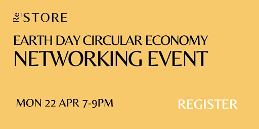 Primaire afbeelding van Earth Day Circular Economy Networking Event