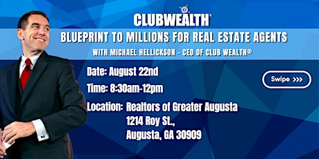 Blueprint to Millions for Real Estate Agents | Augusta, GA