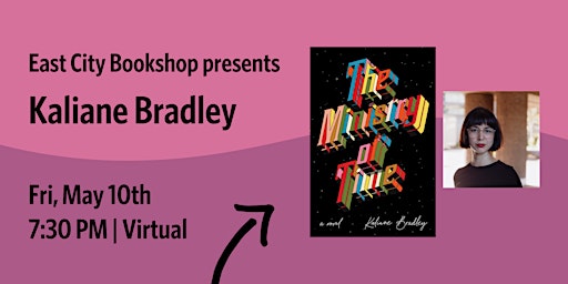 Image principale de Virtual Event: Kaliane Bradley, The Ministry of Time