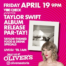 Taylor Swift Album Release Par-Tay