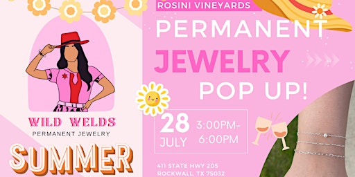 Imagem principal do evento Sizzling Summer Permanent Jewelry Pop Up