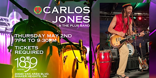 Imagem principal do evento Carlos Jones & The PLUS Band