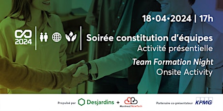 Hauptbild für Coopérathon 2024 • Soirée constitution d'équipes | Team Formation Night