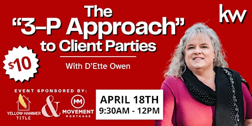 The "3-P Approach" to Client Parties primary image