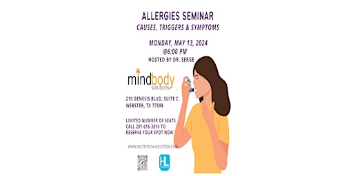 Hauptbild für FREE Allergies Health Seminar