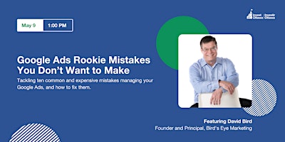 Primaire afbeelding van Google Ads Rookie Mistakes You Don’t Want to Make (Virtual)