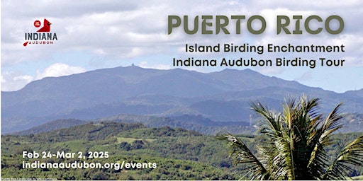 Indiana Audubon 2025 Puerto Rico Tour