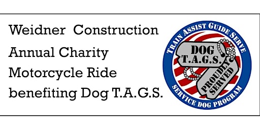 Imagem principal do evento WCS Annual Charity Motorcycle Ride Benefiting Dog T.A.G.S.