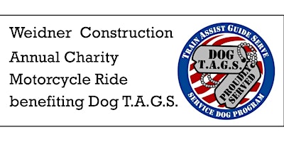 Imagem principal do evento WCS Annual Charity Motorcycle Ride Benefiting Dog T.A.G.S.