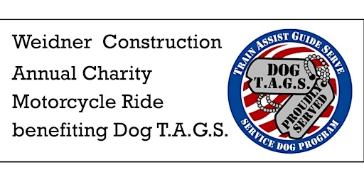 Primaire afbeelding van WCS Annual Charity Motorcycle Ride Benefiting Dog T.A.G.S.