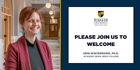 Dean's Debut: Regis College Meet & Greet with Dean Erin Winterrowd