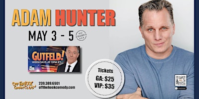 Primaire afbeelding van Comedian Adam Hunter Live In Naples, Florida!