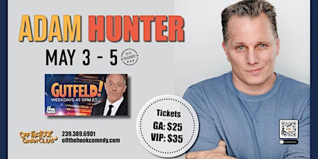 Imagem principal de Comedian Adam Hunter Live In Naples, Florida!