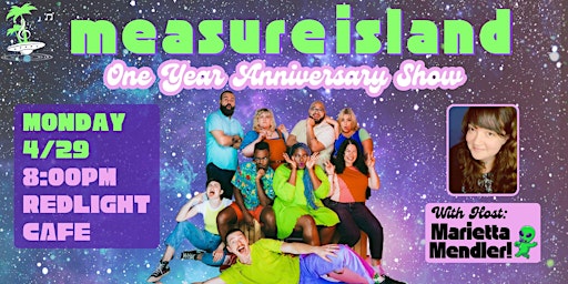 Primaire afbeelding van Measure Island: Completely Improvised Musical Comedy ANNIVERSARY SHOW!