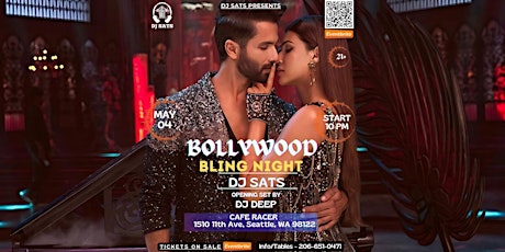 Bollywood Bling Night | DJ SATS | Seattle