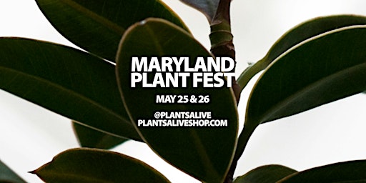 Maryland Plant Fest primary image